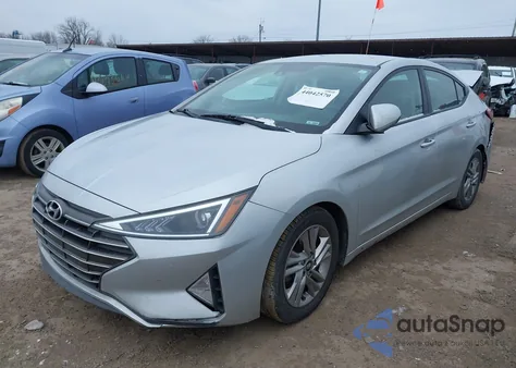 2020 Hyundai Elantra Sel from USA, damaged, VIN 5NPD84LF3LH533663